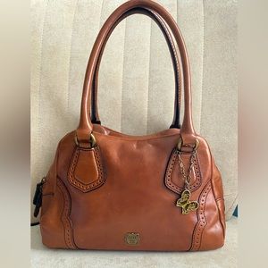 Anna Sui Vintage Leather Shoulder Bag